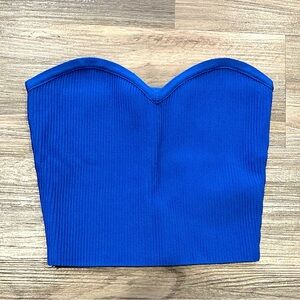 Aritzia Babaton Sculpt Knit Sweetheart Tube Top